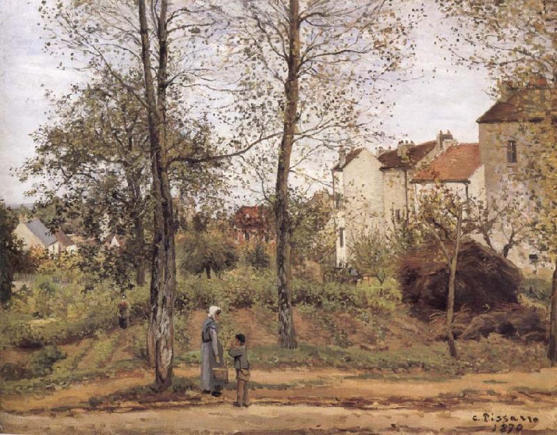 Camille Pissarro Landscape in the vicinity of Louveciennes